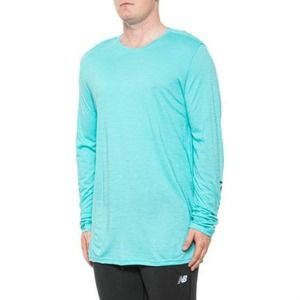 Smartwool Merino Sport 150 Long Sleeve Base Layer Mens XL Iceburg Blue